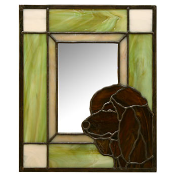 Irish-Water-Spaniel-Mirror